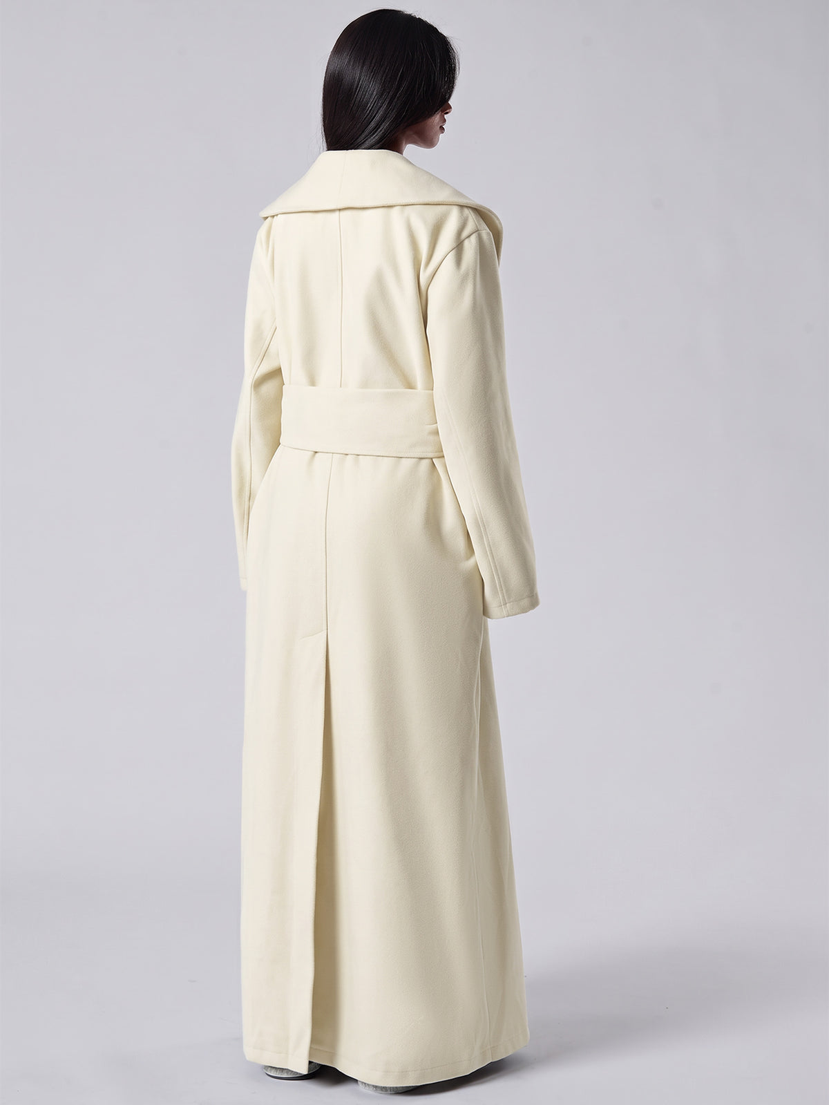 Hattea | Belted Shawl Collar Jacket