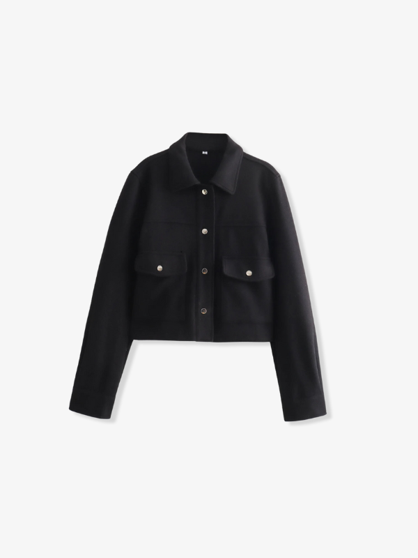 Lara | Single-Breasted Trucker Jacket