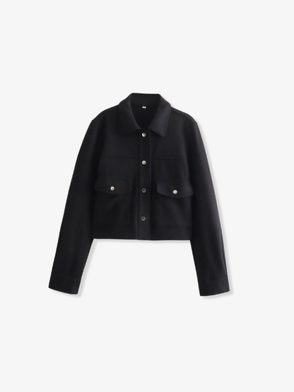 Lara | Single-Breasted Trucker Jacket