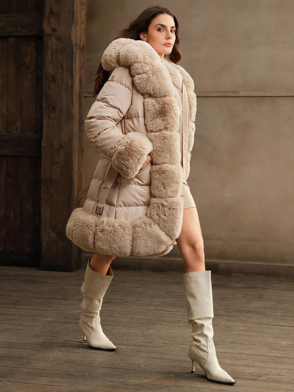Cinzis | Quilted Hooded Puffer Jacket