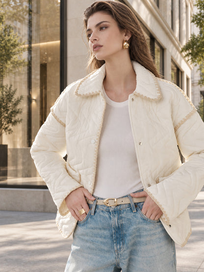 Remise | Colorblock Quilted Puffer Jacket