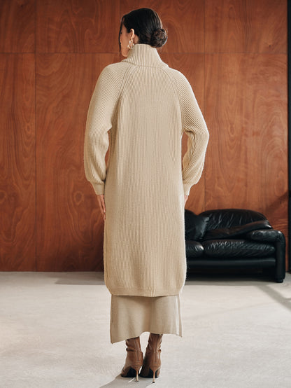 Veris | Baroque High-Neck Cardigan