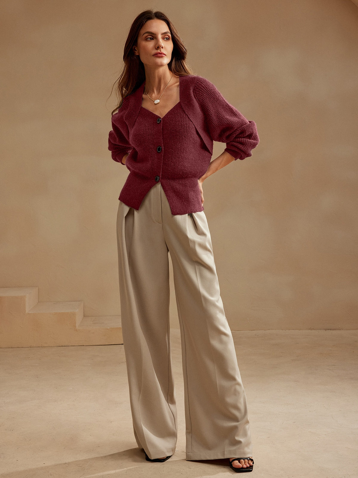 Zosea | Sweetheart Raglan Cardigan