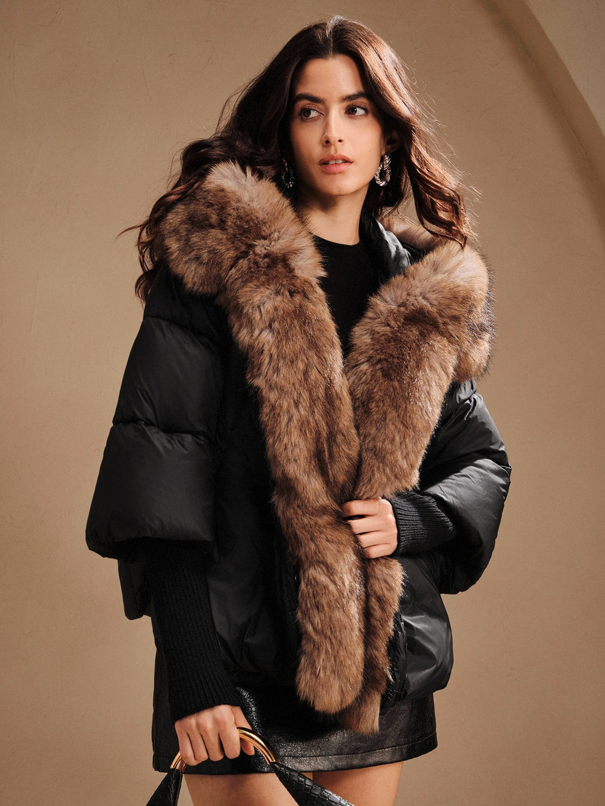 Gwenya | Hooded Oversized Puffer Coat