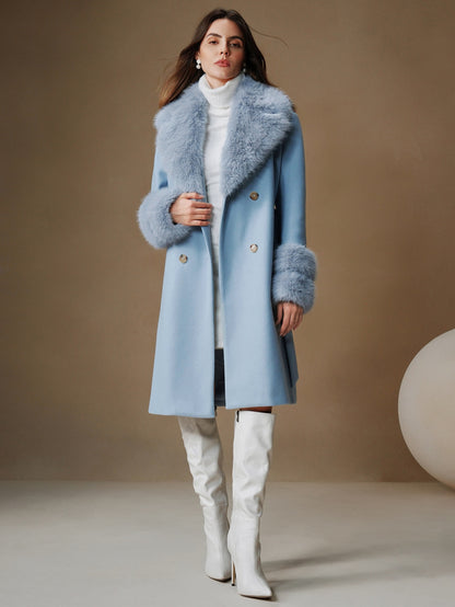 Allyn | Double-Breasted Midi Coat