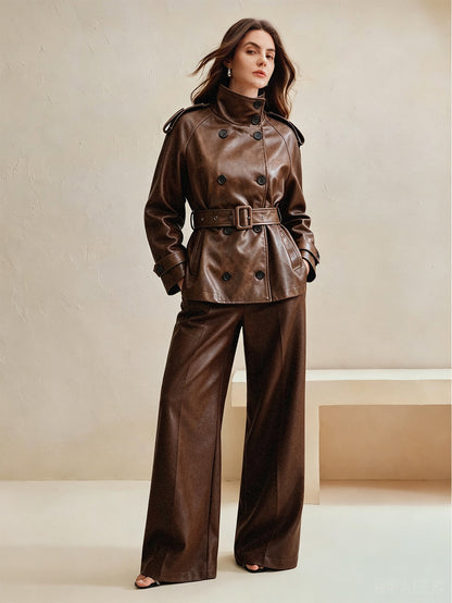 Orlis | Double Breasted Trench Coat