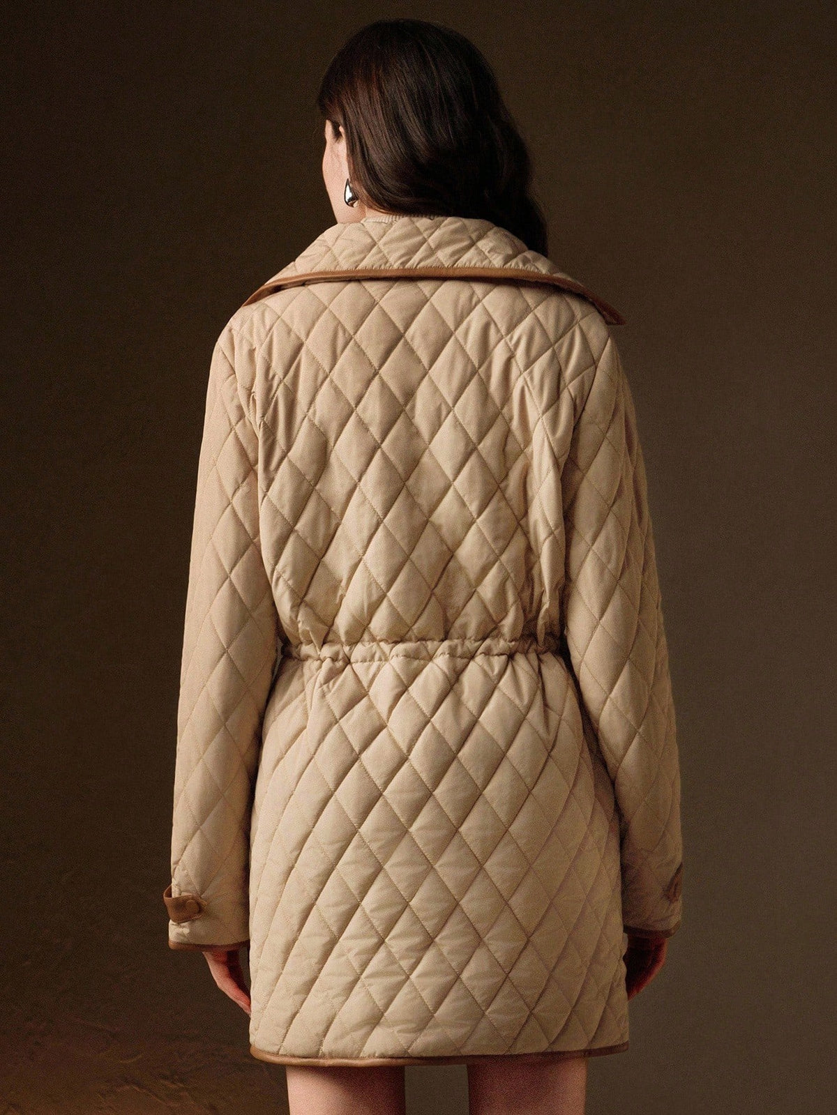 Ditlyn | Quilted Raglan Padded Coat