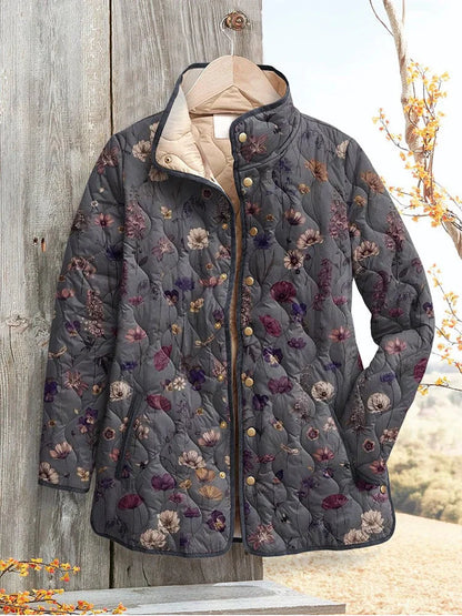 Lumi | Vintage Floral Quilted Jacket
