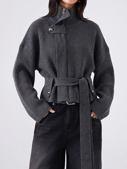 Inkea | Oversized Ribbed Cardigan