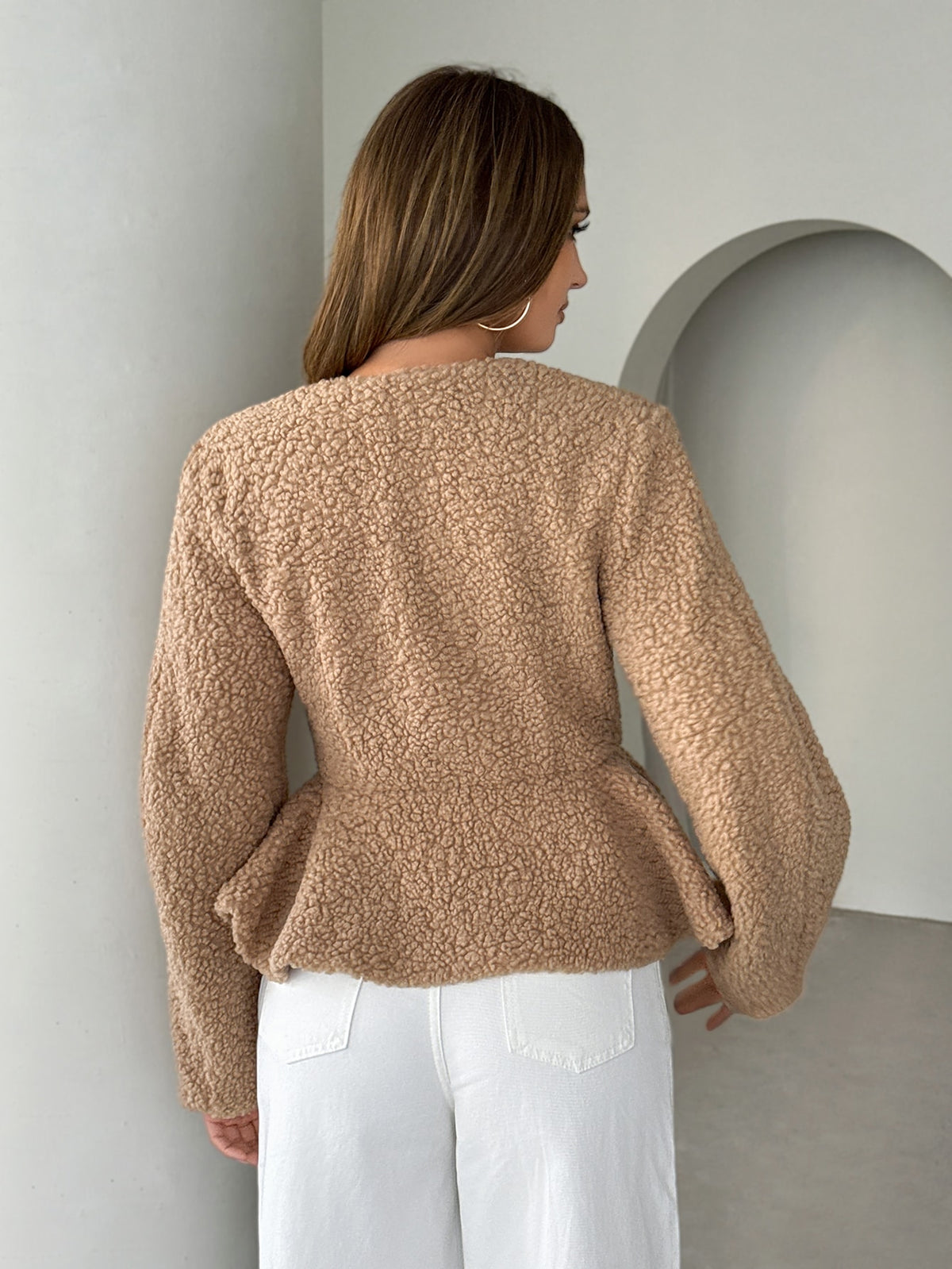 Torya | Peplum Flared Jacket