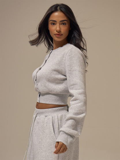 Majya | Cropped Cotton Cardigan