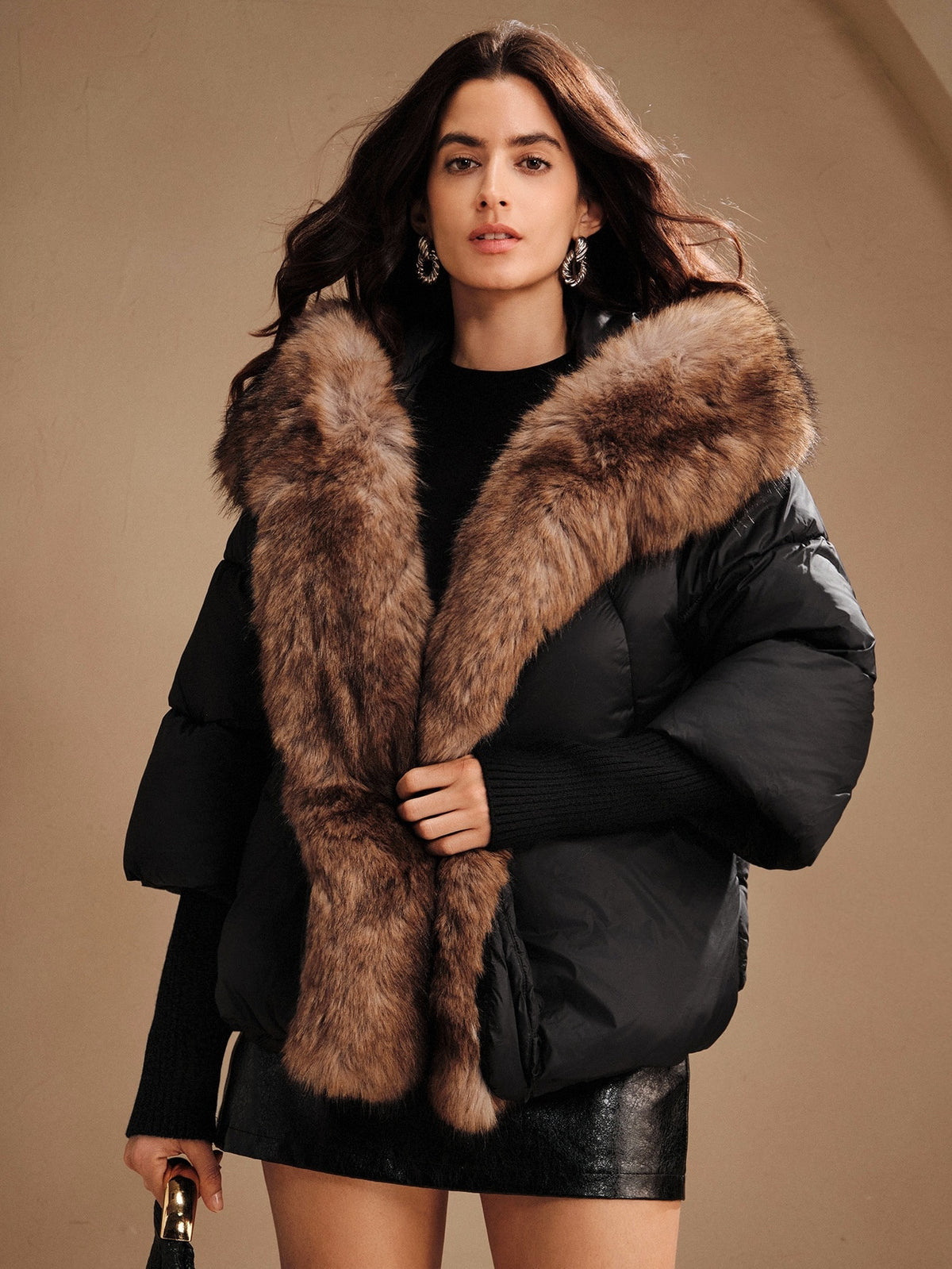 Gwenya | Hooded Oversized Puffer Coat