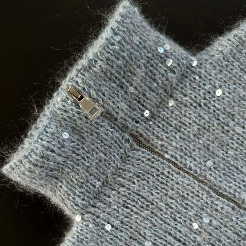 Anea | Sequin Knitted Cardigan