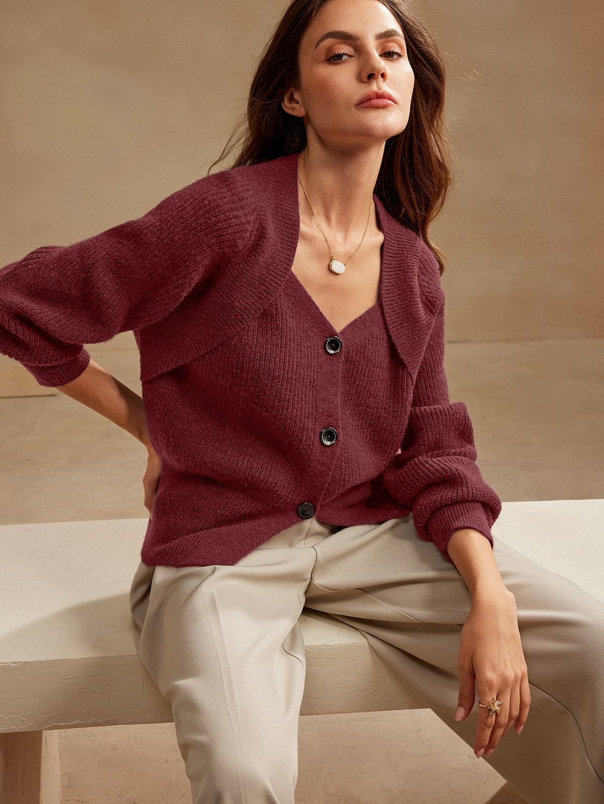 Zosea | Sweetheart Raglan Cardigan