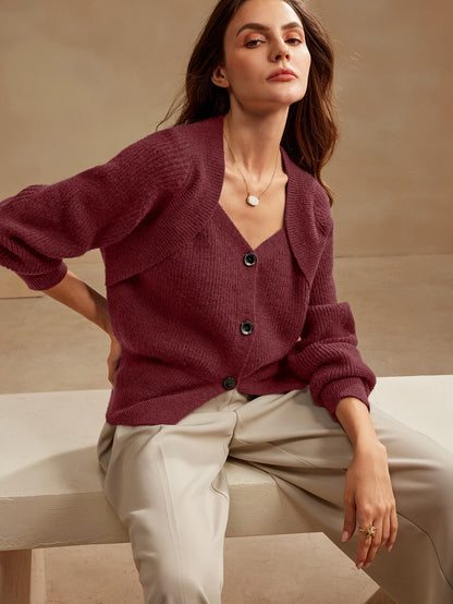 Zosea | Sweetheart Raglan Cardigan