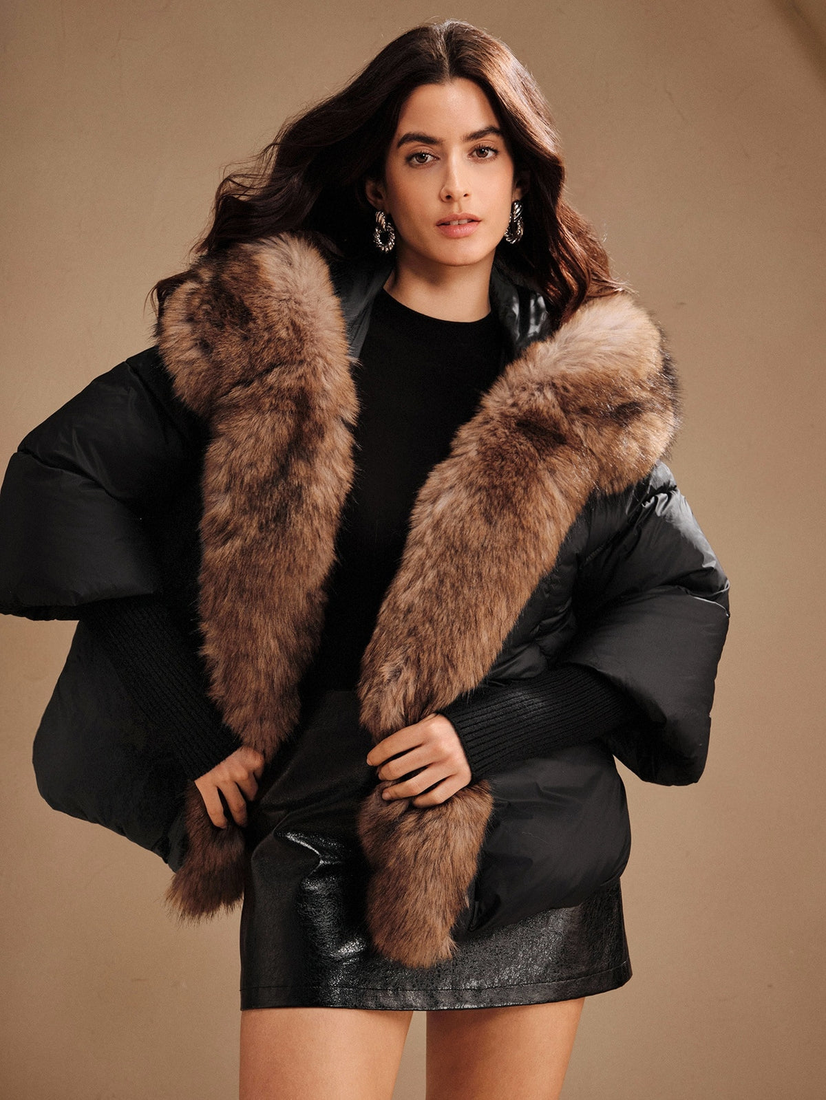 Gwenya | Hooded Oversized Puffer Coat