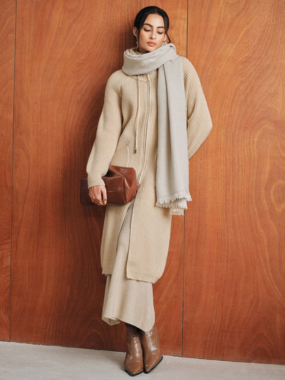 Veris | Baroque High-Neck Cardigan