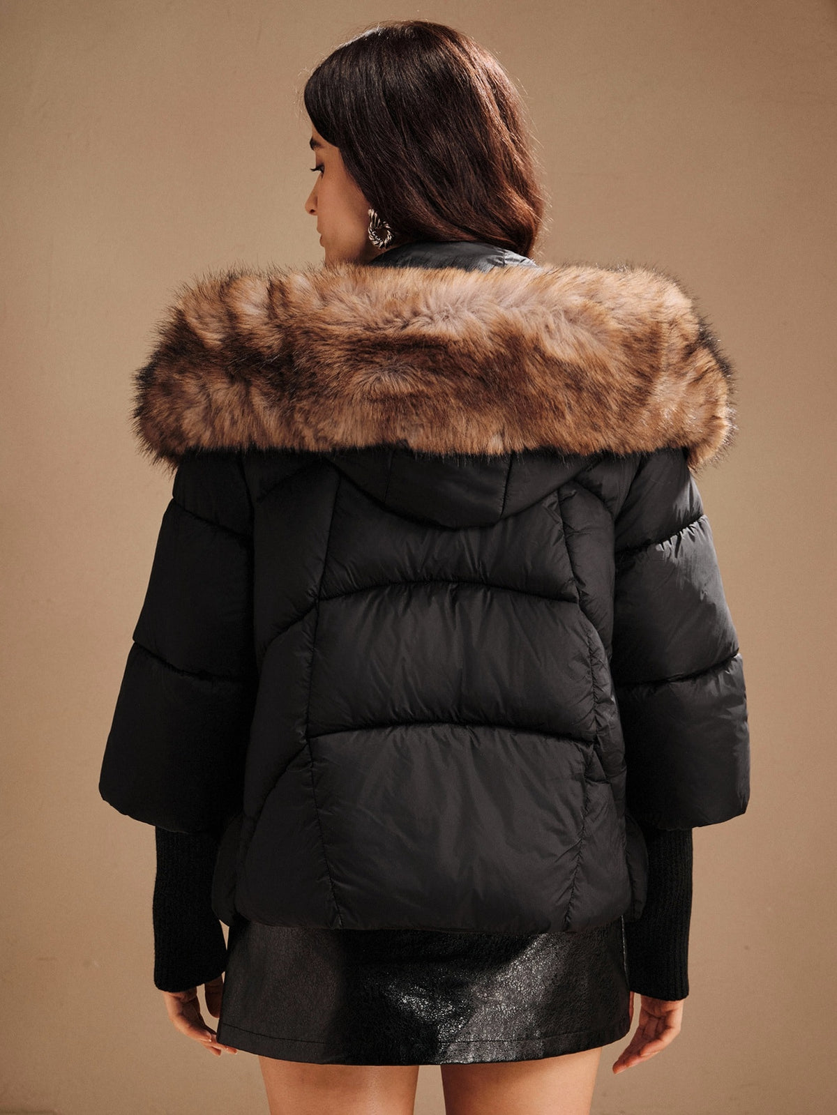 Gwenya | Hooded Oversized Puffer Coat