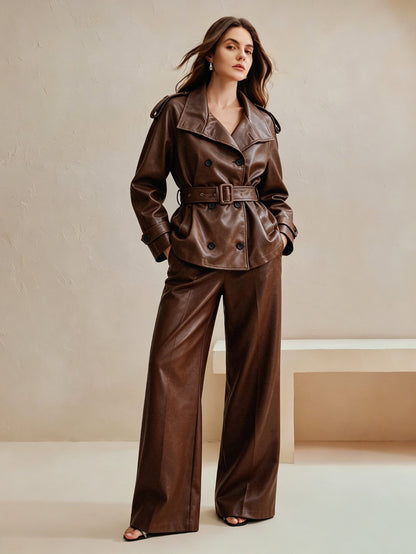 Orlis | Double Breasted Trench Coat