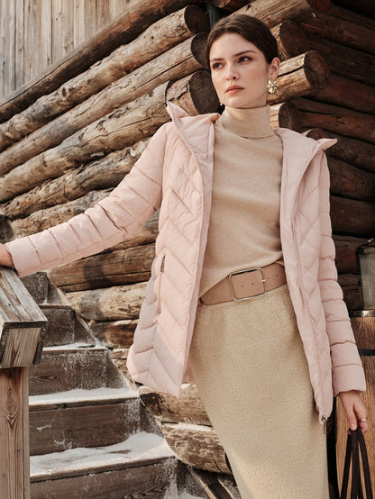 Isya | Hooded Quilted Padded Coat