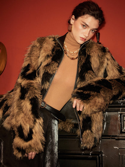 Elaria | Oversized Faux Fur Coat