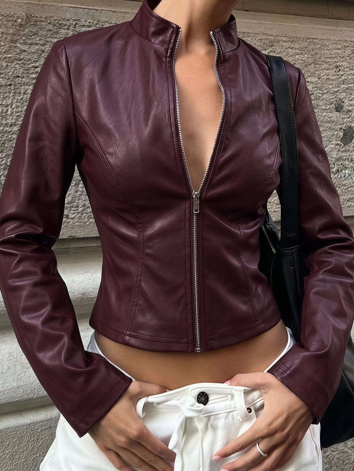 Hanlyn | Fitted Zipper Jacket