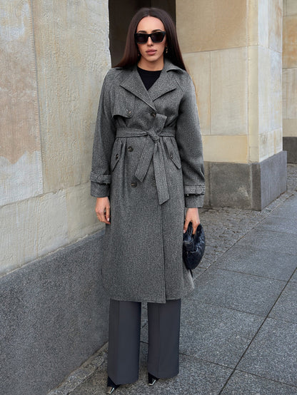 Idya | Double-Breasted Wool Coat