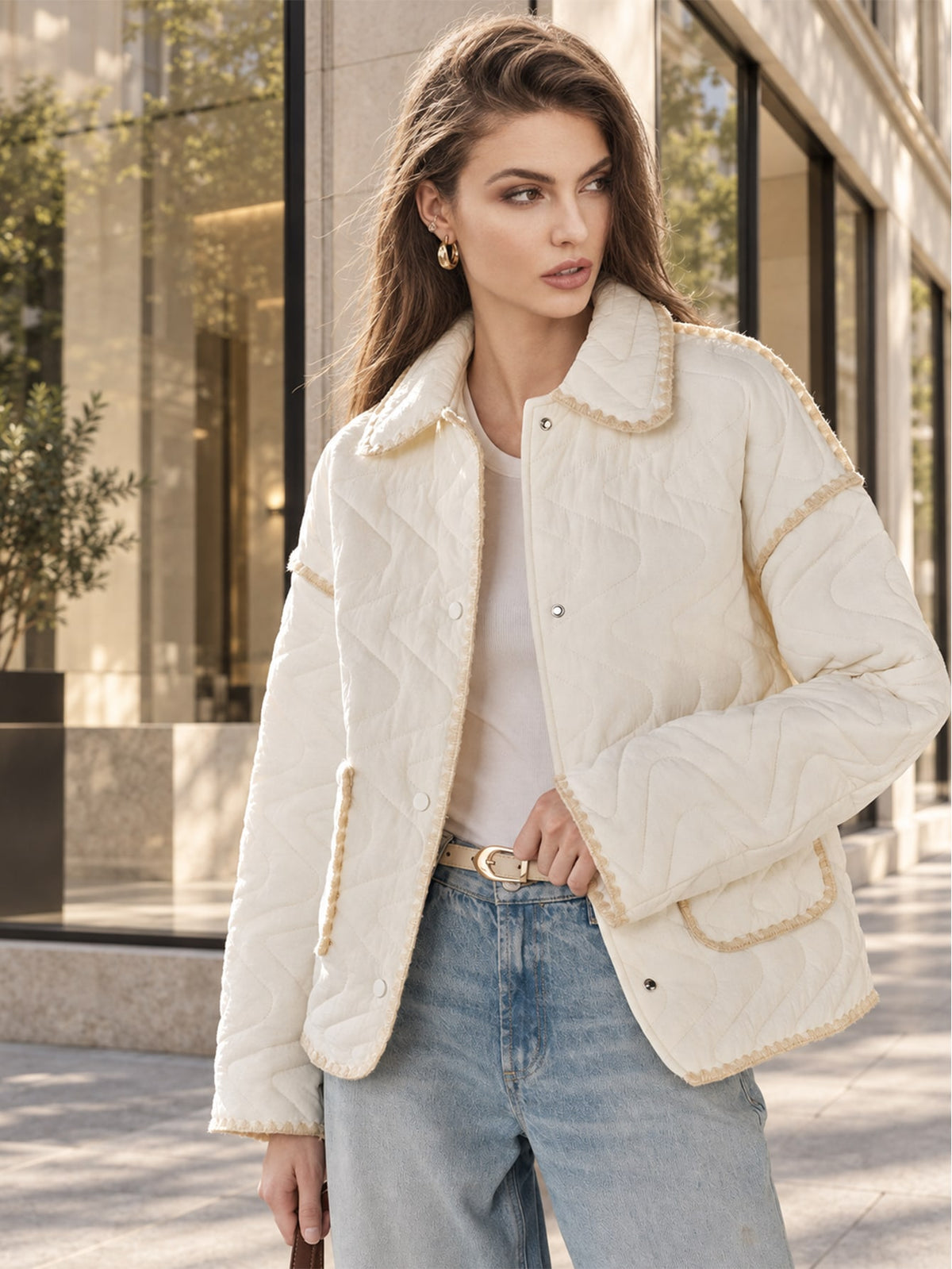 Remise | Colorblock Quilted Puffer Jacket