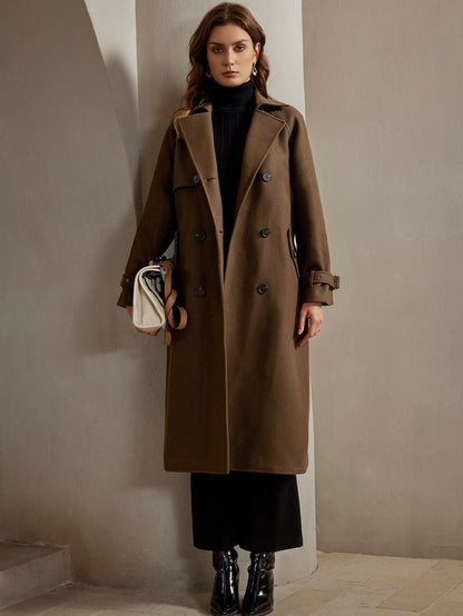 Idya | Double-Breasted Wool Coat