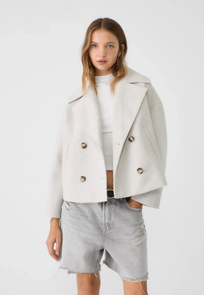 Mina | Boxy Cropped Blazer