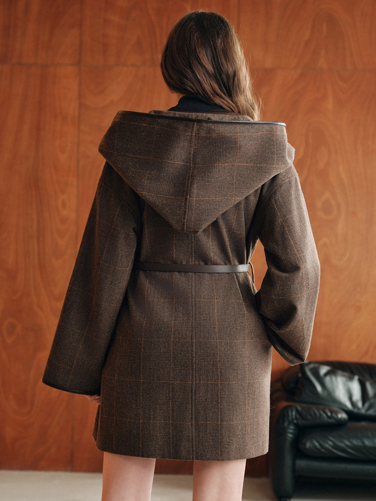 Merlea | Belted Waterfall Cape Jacket