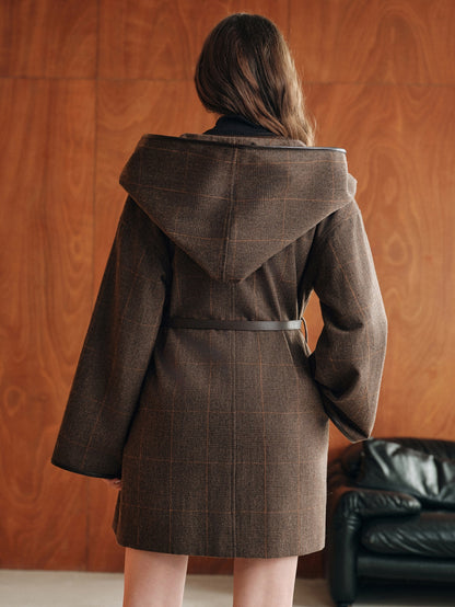 Merlea | Belted Waterfall Cape Jacket