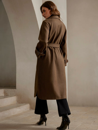 Idya | Double-Breasted Wool Coat