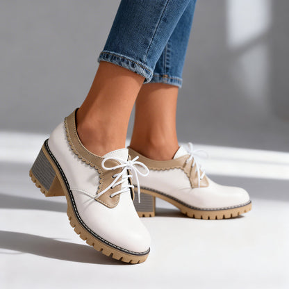 Vanessa | Leather Lace-Up Derby