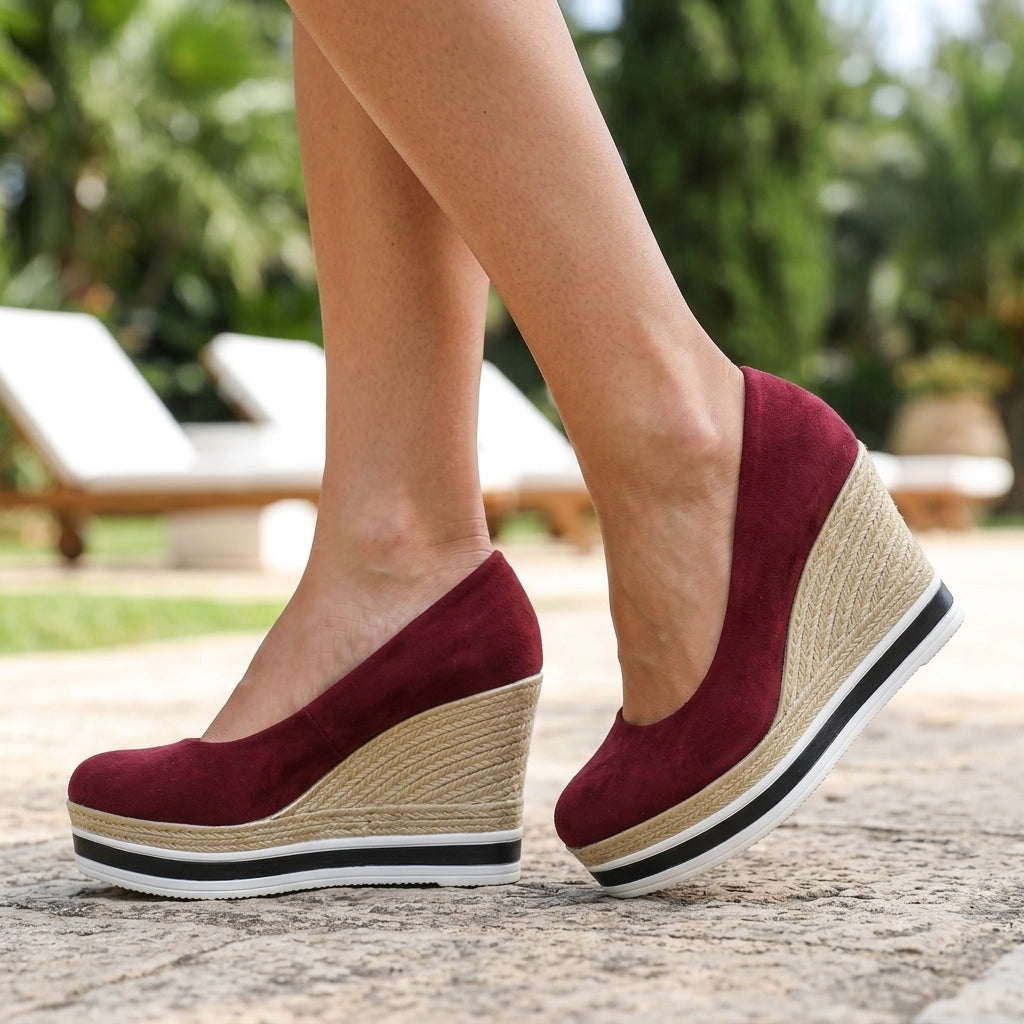Aurora | Slip-On Wedge Pumps