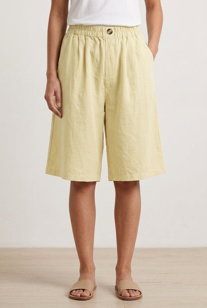 Casual Oversized Shorts for Women, Cotton Relaxed Fit Breathable Summer, for Beach, Weekend & Everyday Wear