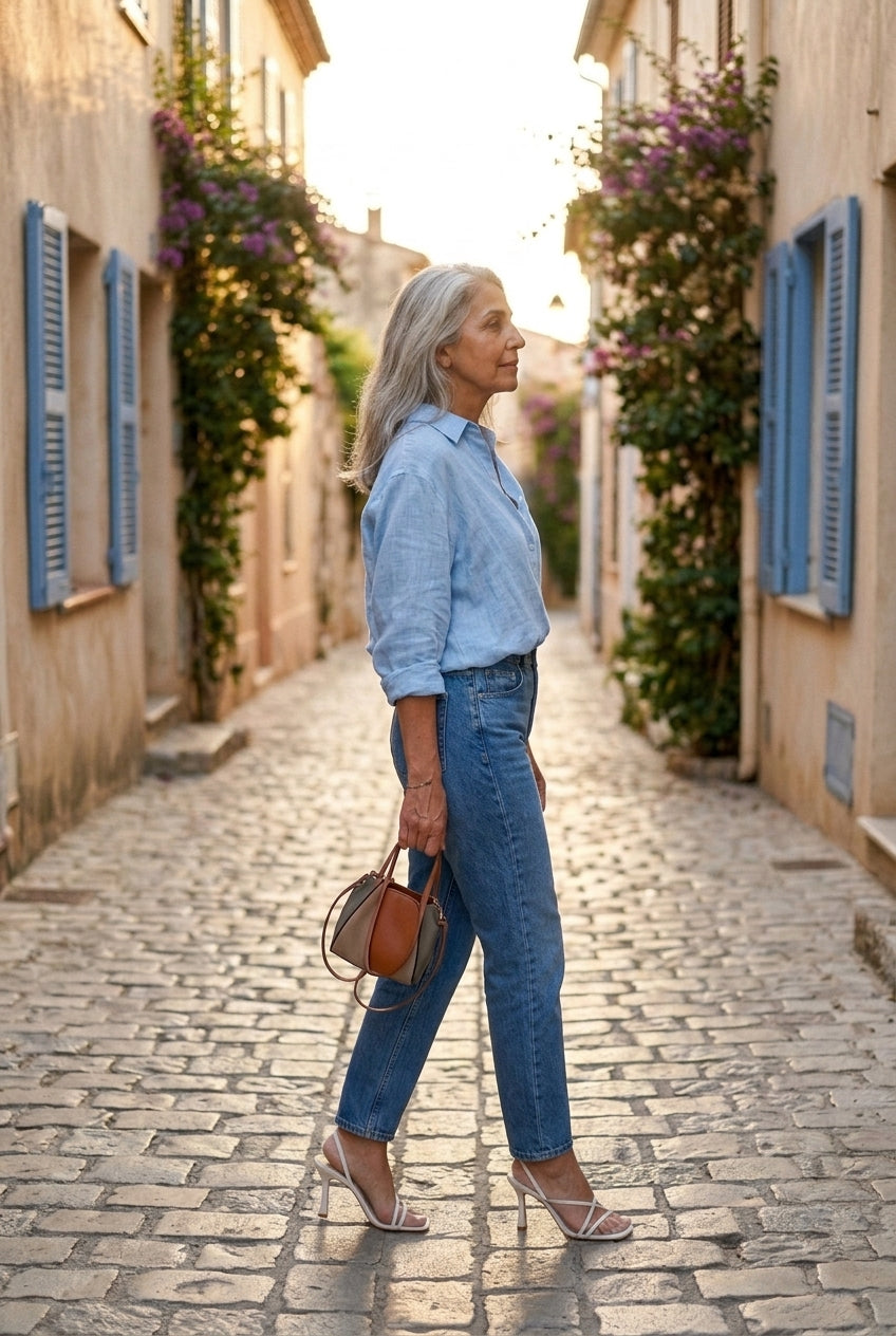 Casual Long Sleeve Shirt for Women, Loose Fit Soft Breathable, for Work-From-Home, Everyday Wear, Layering & Weekends