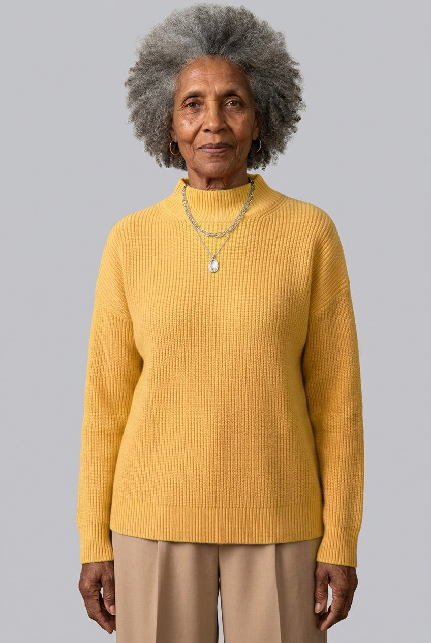 Severine Tallulah | Ribbed Roll Neck Sweater