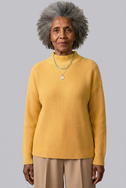 Severine Tallulah | Ribbed Roll Neck Sweater