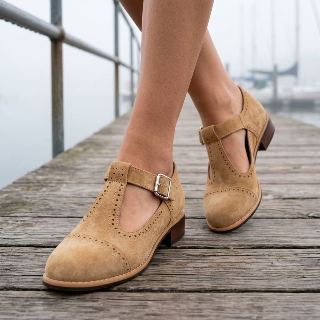 Emberly Gwenllian | Brogue Buckle Loafer
