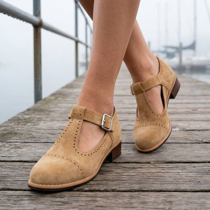 Emberly Gwenllian | Brogue Buckle Loafer