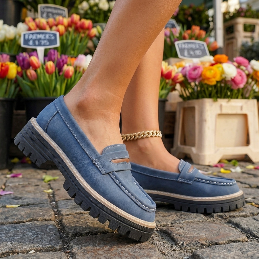 Fiorella | Orthopedic Platform Loafers
