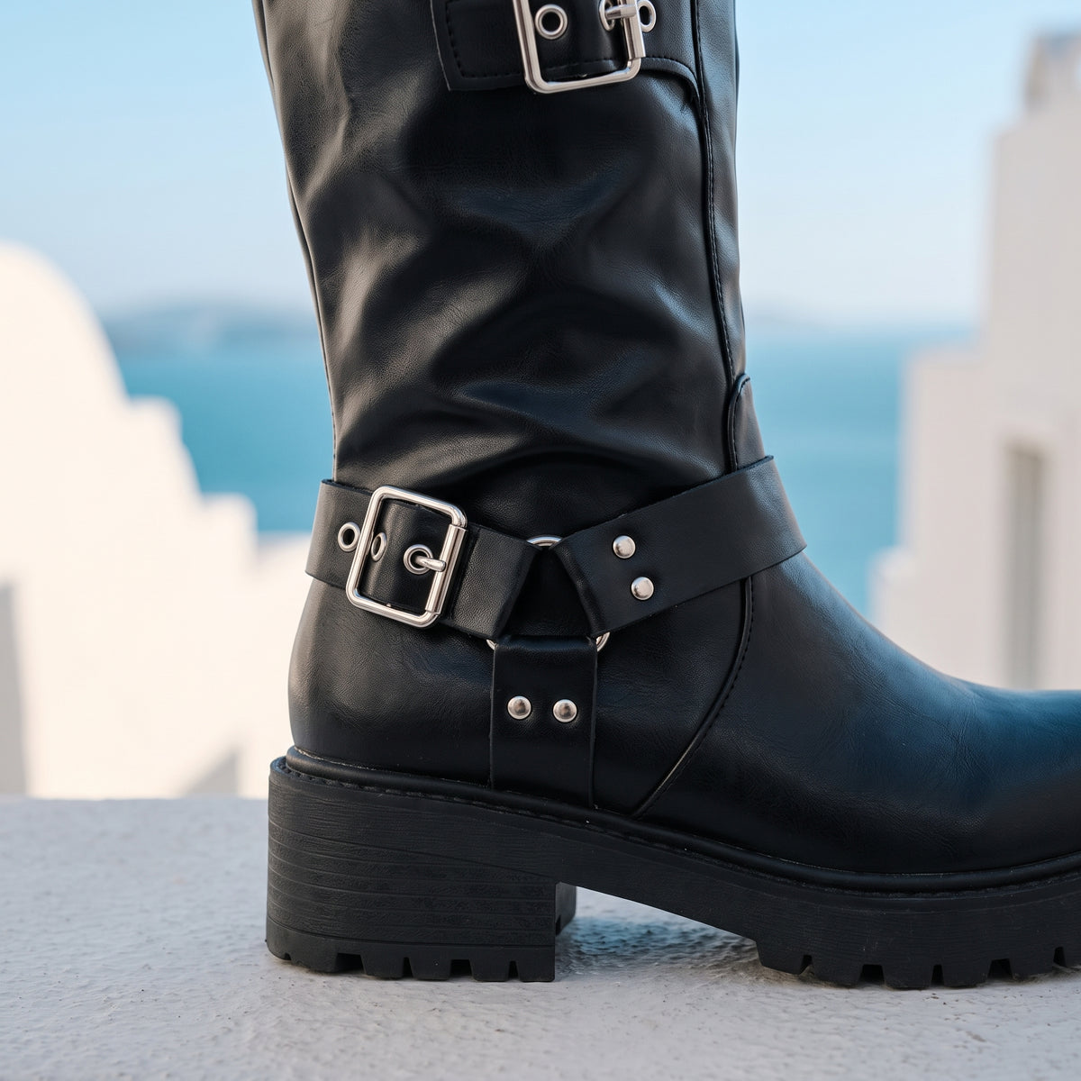 Ellea | Chunky Combat Platform Boots