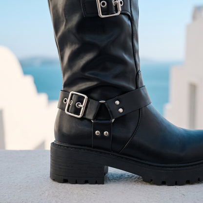 Ellea | Chunky Combat Platform Boots