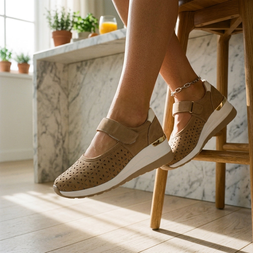 Placidia | Orthopedic Adjustable Strap Sneaker