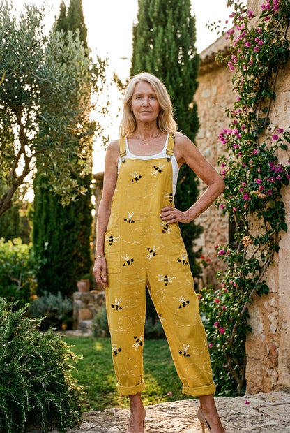Xaviera | Retro Floral Jumpsuit