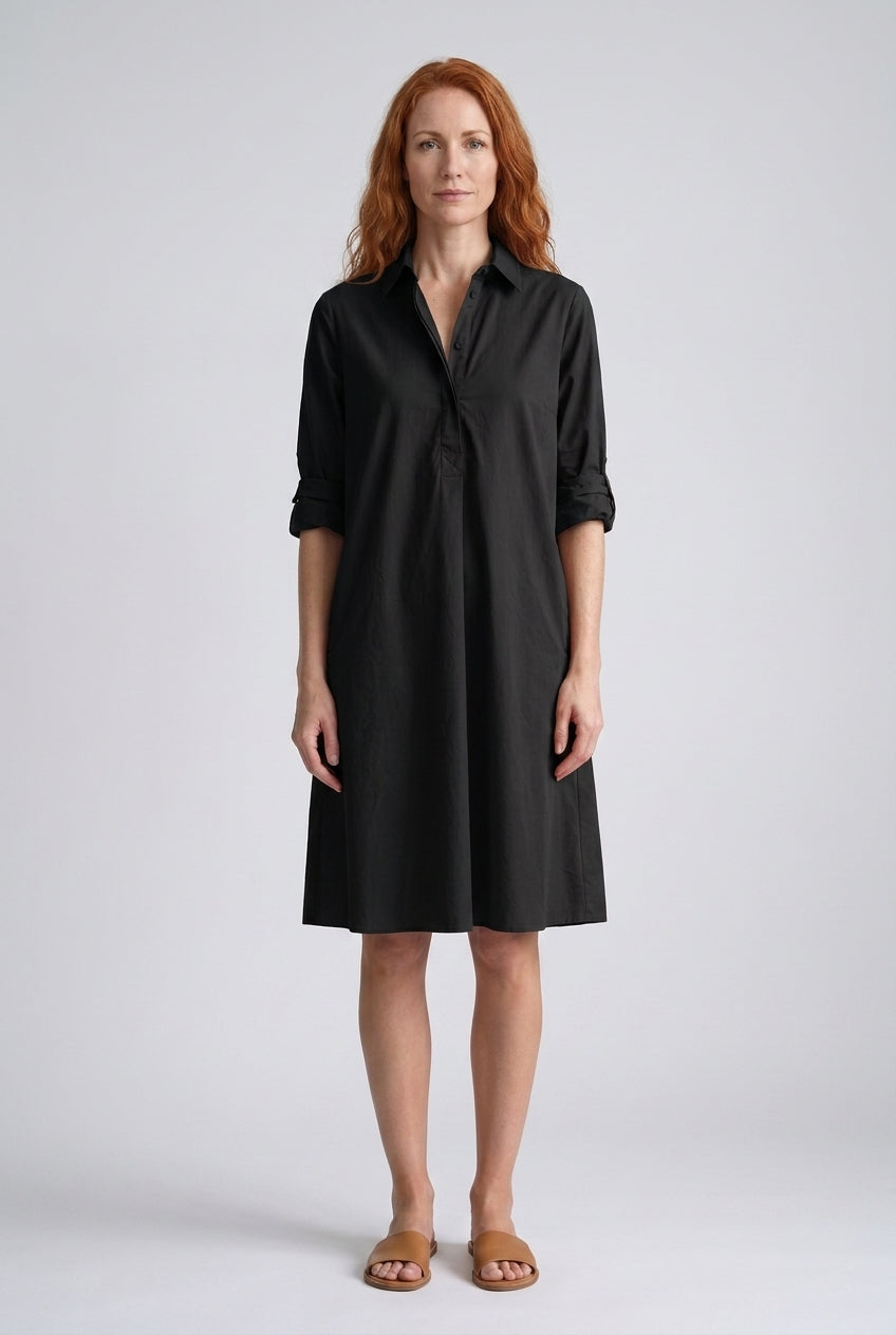 Elegant Polo Dress for Women, Lightweight Breathable Short-Sleeve Collar, for Spring, Brunch, Everyday & Casual Wear