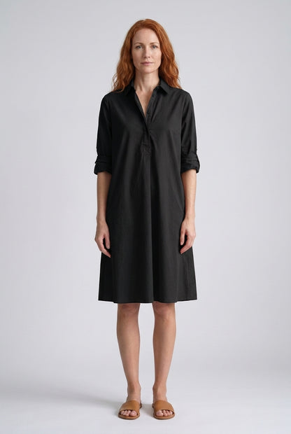 Elegant Polo Dress for Women, Lightweight Breathable Short-Sleeve Collar, for Spring, Brunch, Everyday & Casual Wear