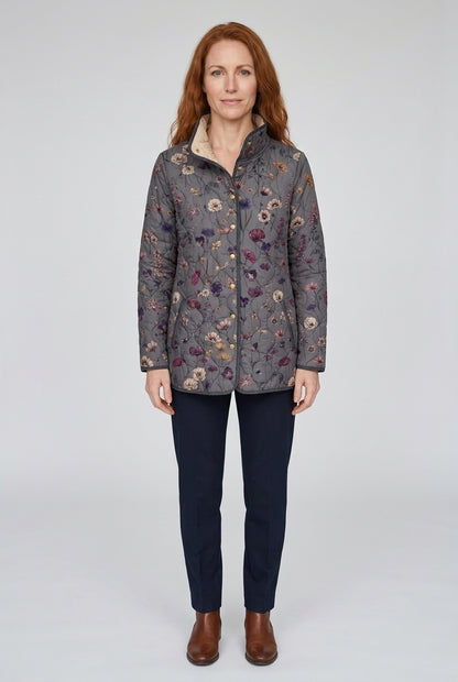 Lumi | Vintage Floral Quilted Jacket