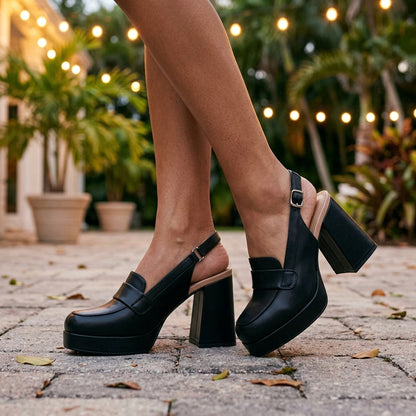 Manon | Slingback Block Heel